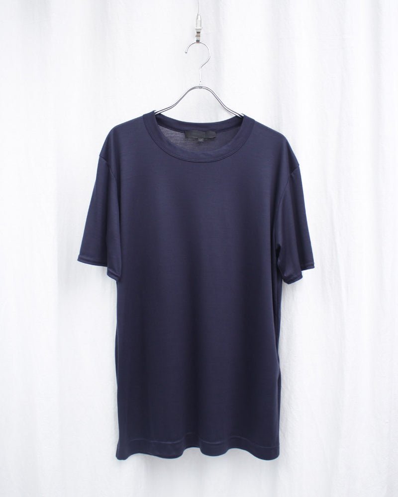 OMAR AFRIDI / H/S TEE / MOCK LODI (OA-SS26-JER-104-05) Navy