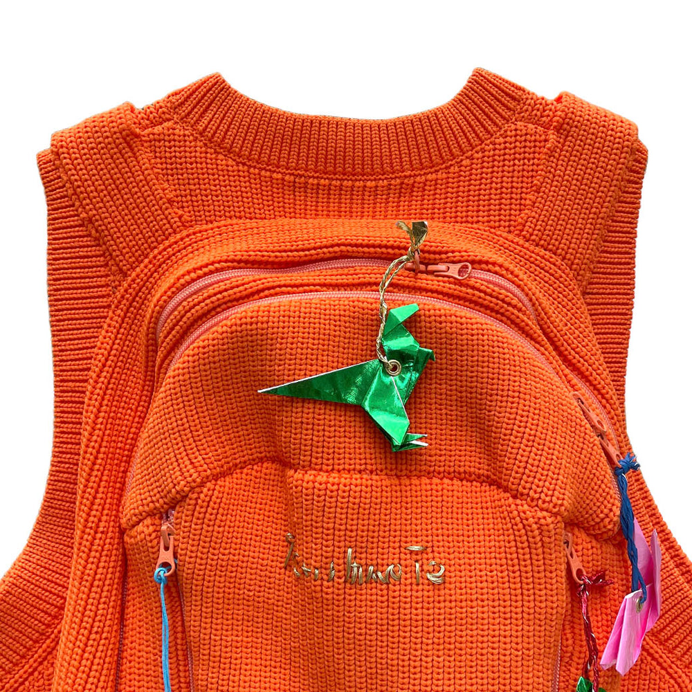 penultimate mukta別注 knit vest 崩せる
