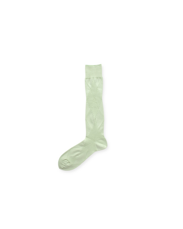 Mukta / Sal / "SMITH" ARGYLE SOCKS - Melon (NOUTOMI-02)
