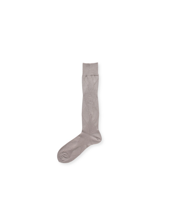 Mukta / Sal / "SMITH" ARGYLE SOCKS - London Fog (NOUTOMI-02)