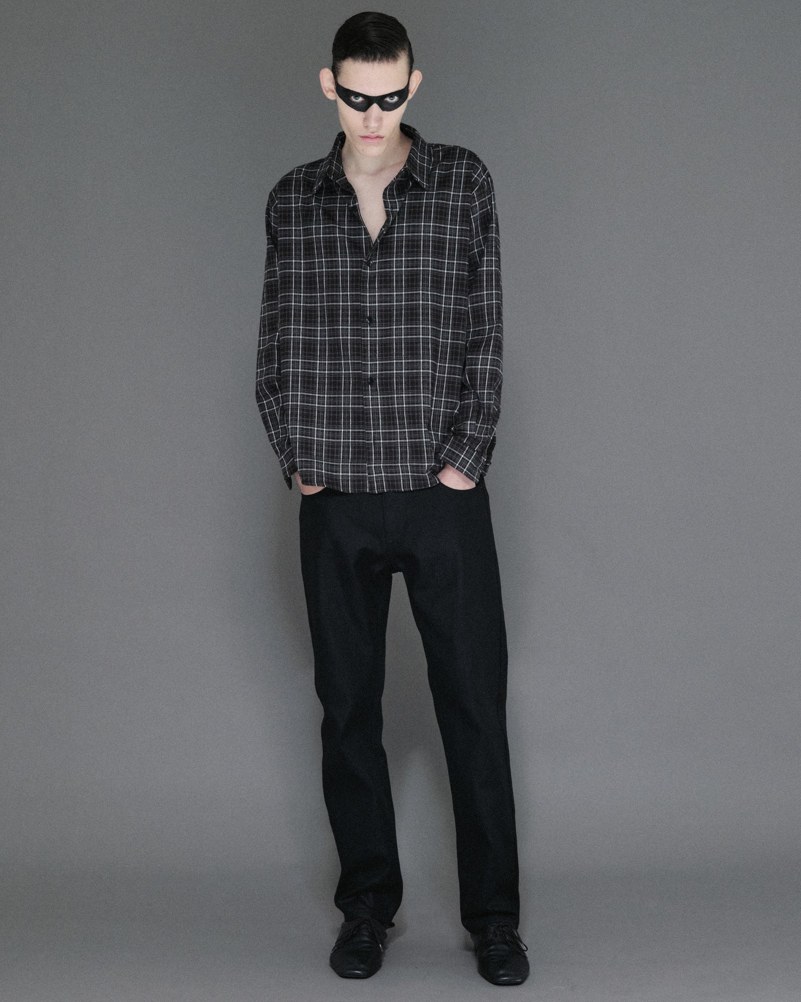 I SHII / CLUBMAN FLANNNEL SHIRT 2 (I SHII-08) Check – Mukta / Sal