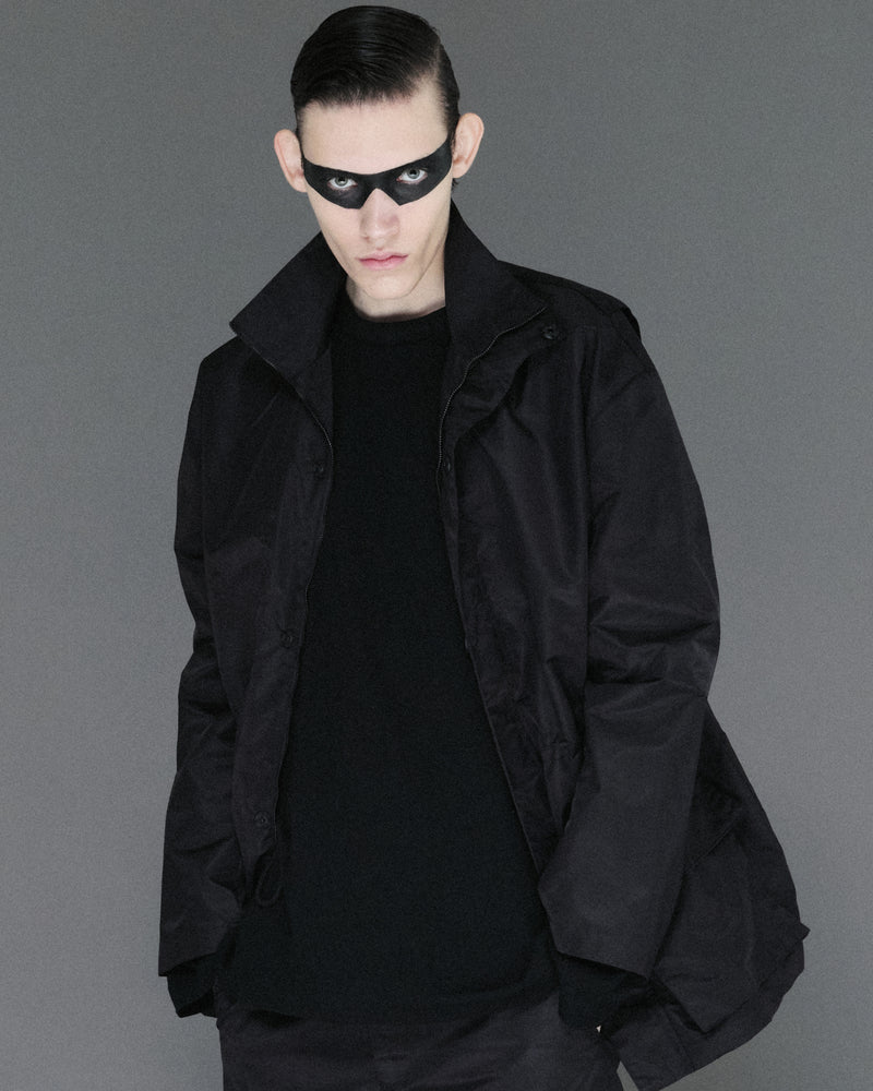 I SHII / CLUBMAN SAFARI JACKET - Black (i SHII-16)