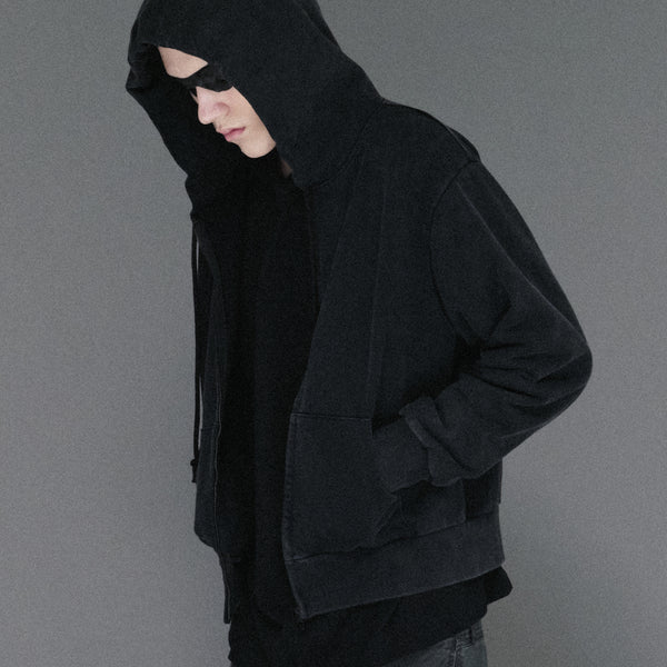 I SHII / CLUBMAN HOODIE 2 - Black (i SHII-15) – Mukta / Sal