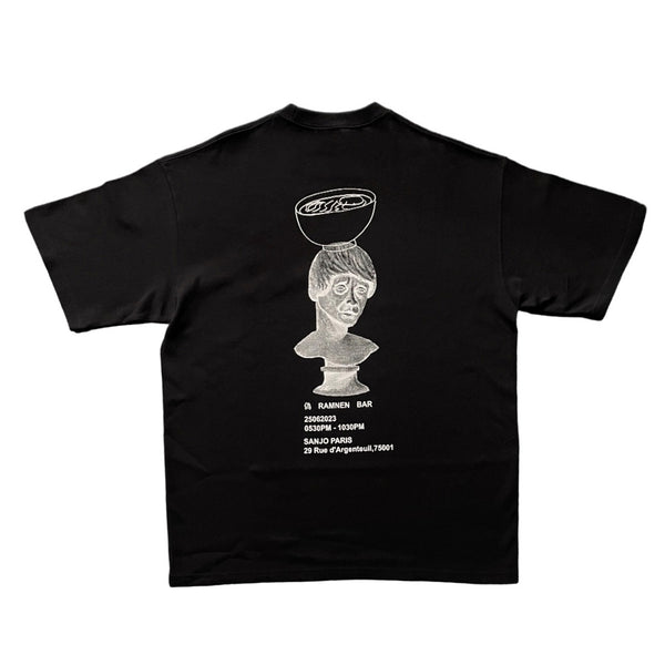 偽 RAMNEN BAR TEE Black