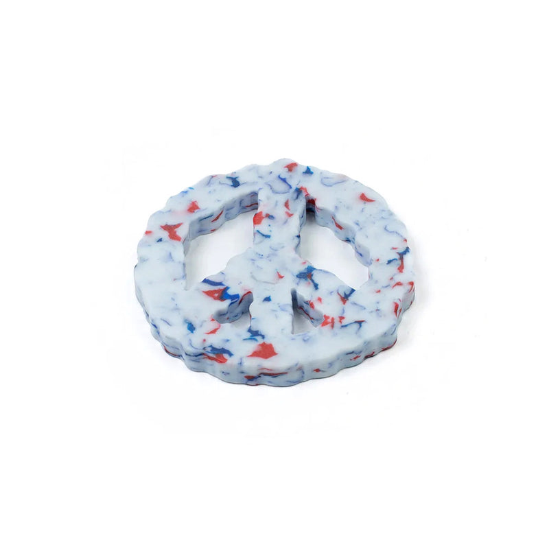 CLOUDED PEACE COASTER - SET OF 4 (SA-CPC002-WHT) White