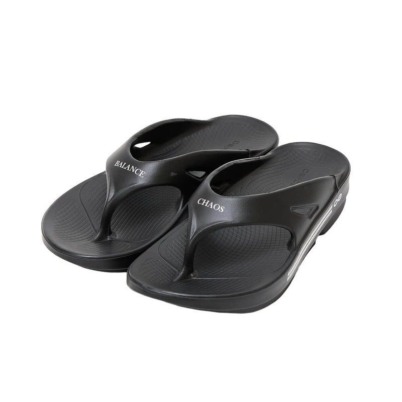 OOFOS RECOVERY SANDALS (UC1D4F04) Black