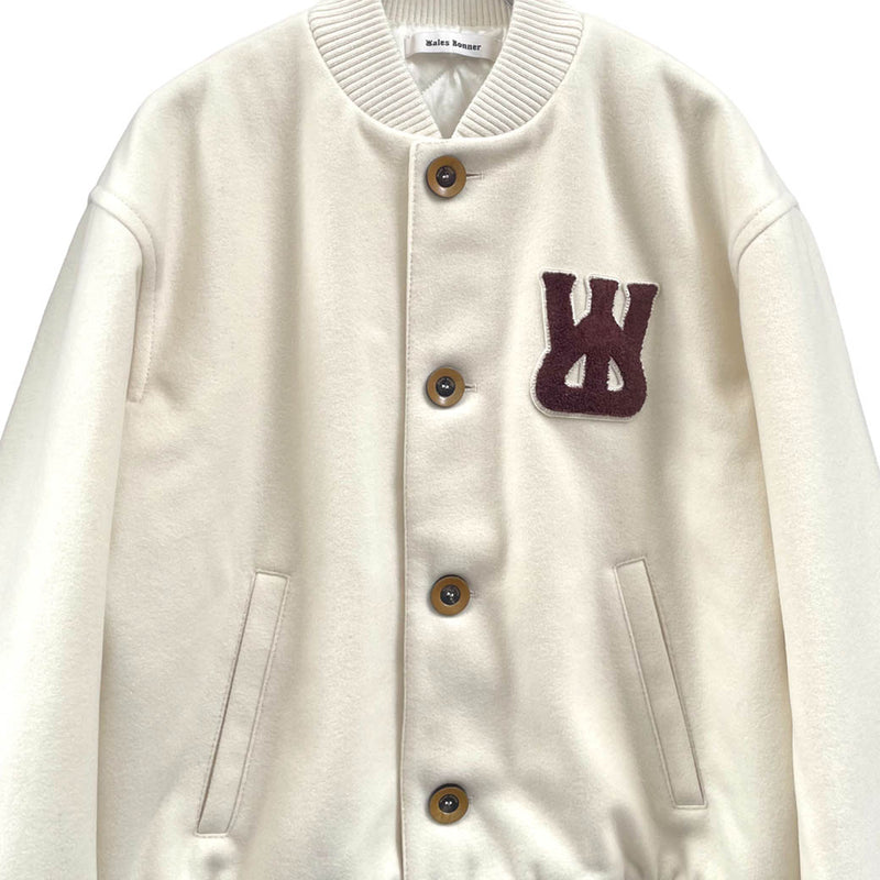 WALES BONNER / SORBONNE 56 VARSITY JACKET (WA23JA05-WO07-100