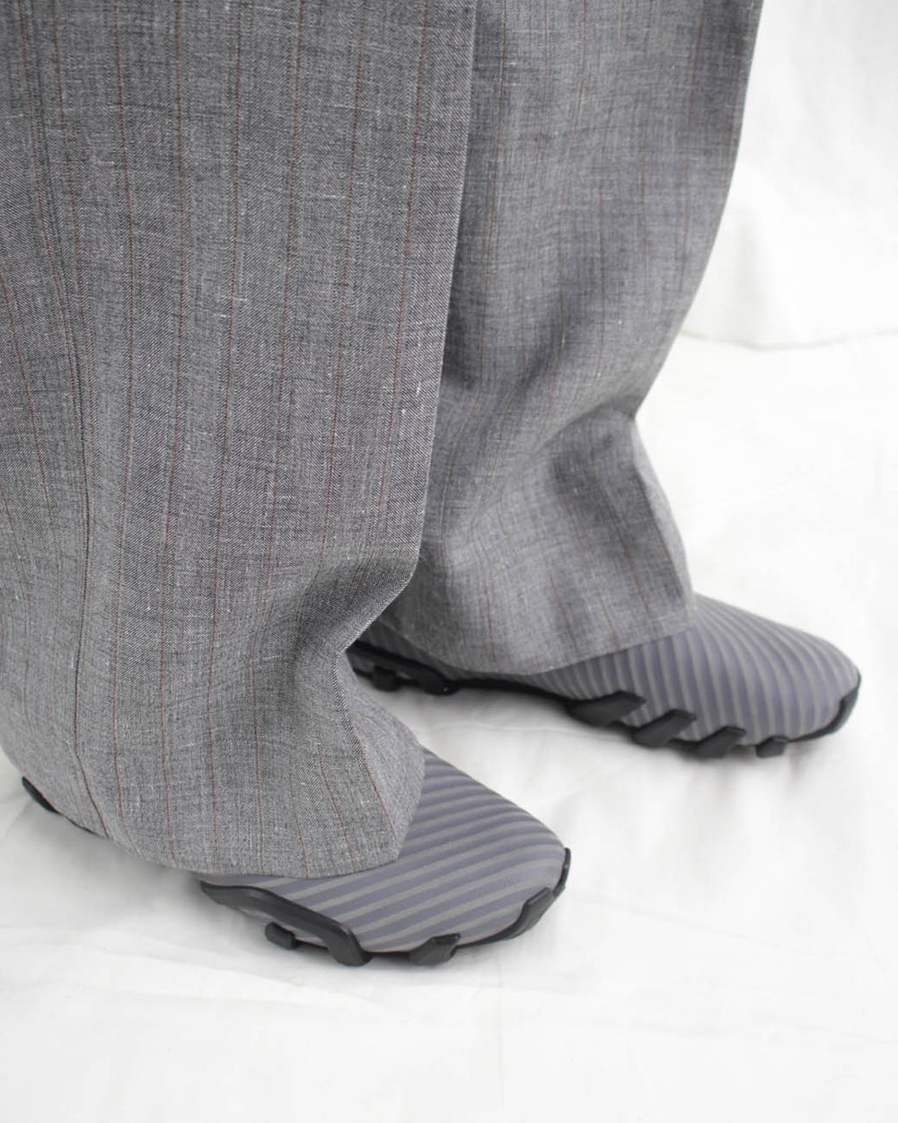 ensou. エンソウ 通販 DONI'S TROUSERS (E10P002) Grey Stripe ensou. エンソウ 通販 DONI'S TROUSERS (E10P002) Grey Stripe