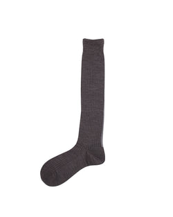 "LINEAMENT" SOCKS (F2-SOC1-1A-3500) Dark Grey