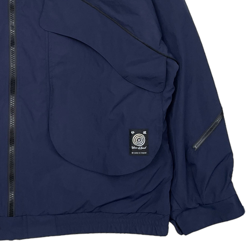 Wave of Sand ウェーブオブサンド AO JACKET NYLON (WOS-AO-02) Navy