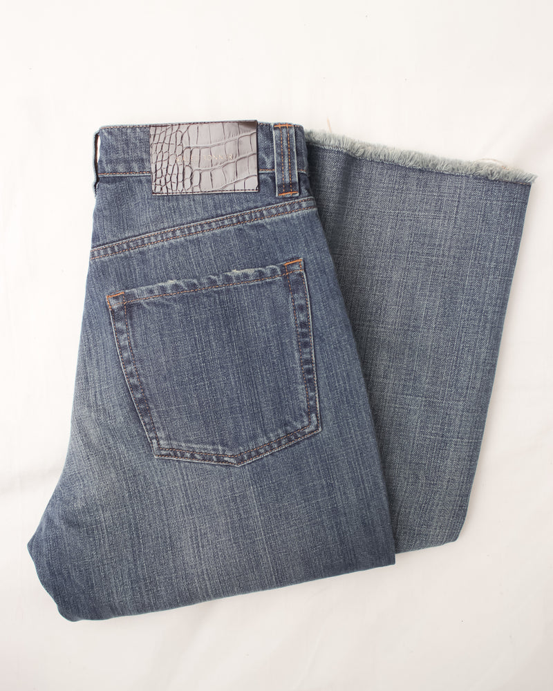 WALES BONNER / CHANCE DENIM (MS26DE01-CO06) Indigo – Mukta / Sal