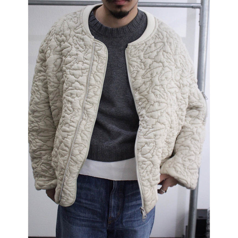 LAMBS WOOL CROPPED CREWNECK SWEATER. (SK.0002BAW23) Gray