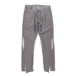 SLIM SLIT PANTS (SR-P12-400) Gray