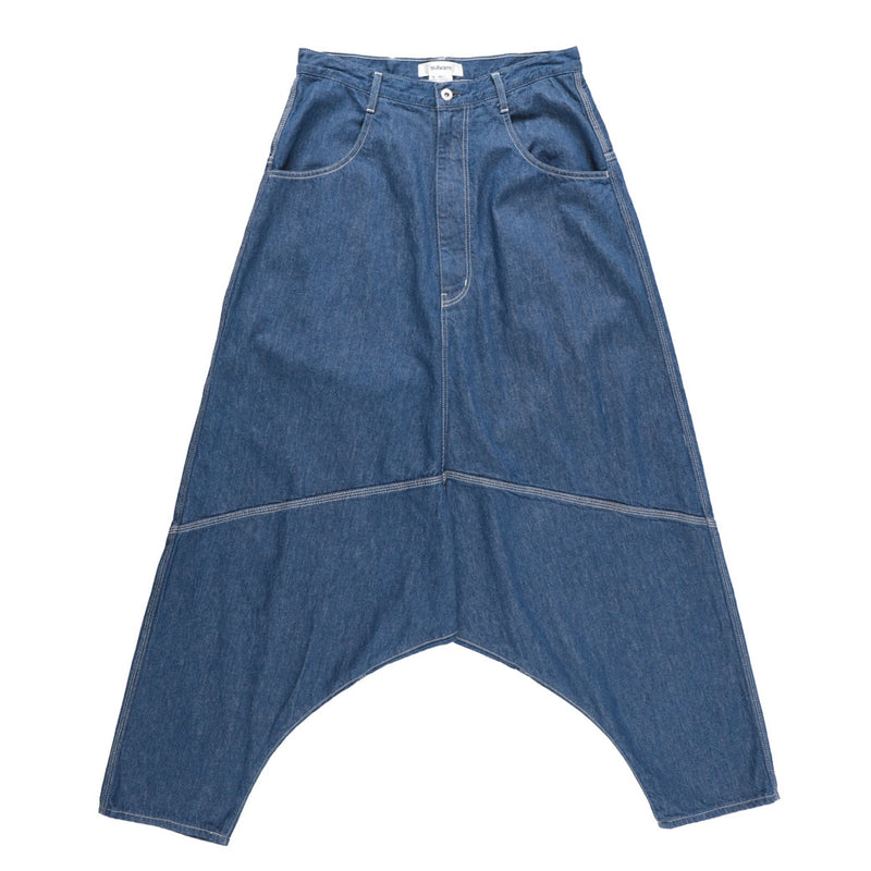 DENIM SARROUEL PANTS (SR-P05-080) One Wash