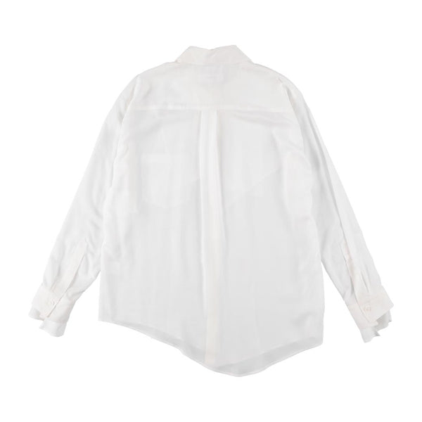 ASYMMETRY BUZAM SHIRT (SS-B06-010) White