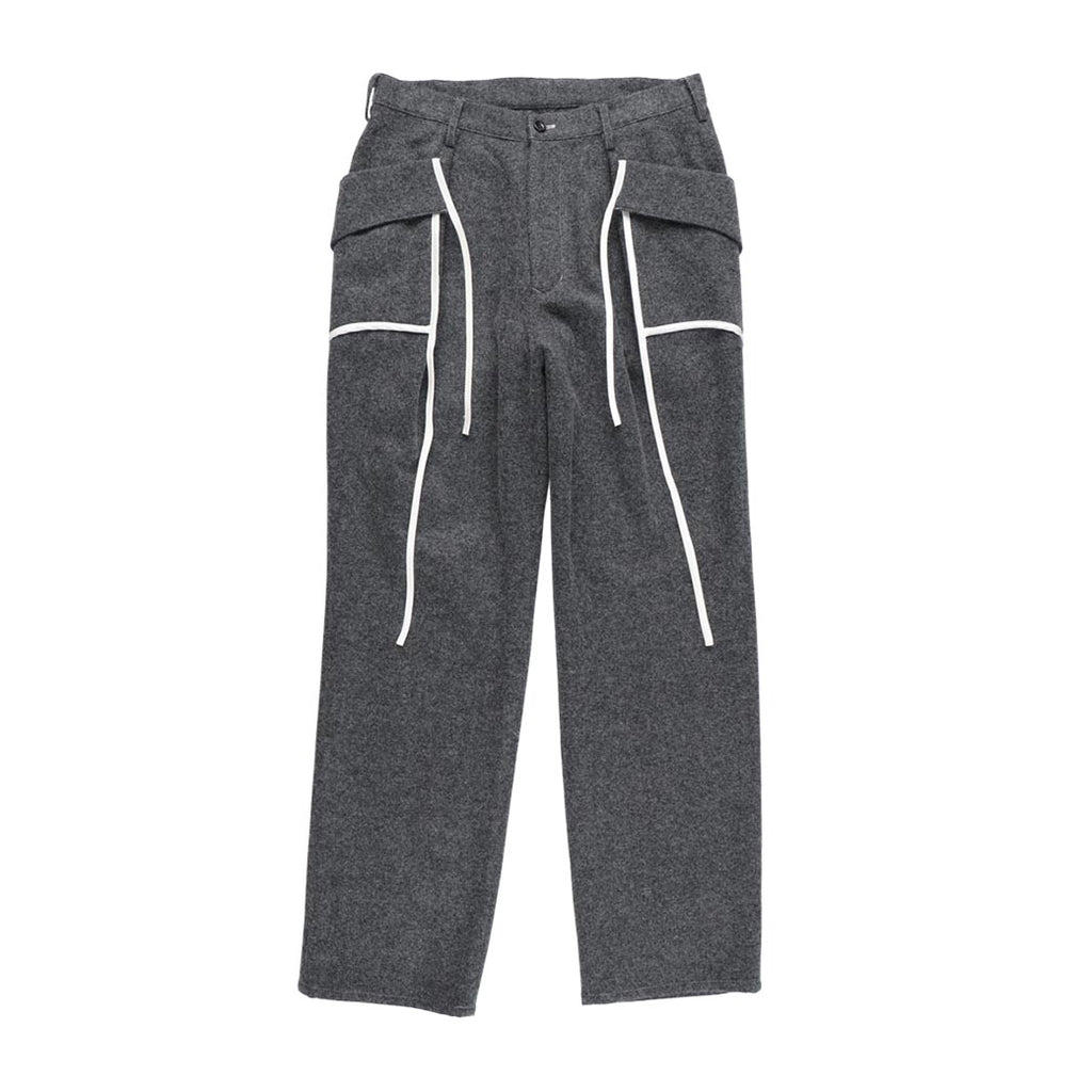 Kiko Kostadinov コントラストライニング ストレートパンツ