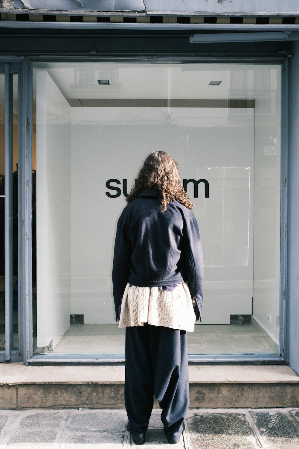 sulvam サルバム 22AW SLIT SUPER SARROUEL TROUSERS スリット