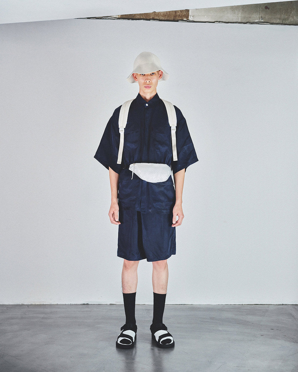 beta post ベータポスト HALF SLEEVE SAFARI SHIRT サファリシャツ 