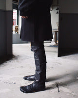 sulvam サルバム 22AW SCARS HORCE LEATHER TROUSERS