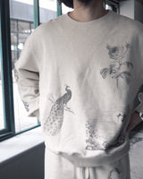 ensou. エンソウ MULTI-PRINT SWEATSHIRT (MULTI-PRINT SWEATSHIRT