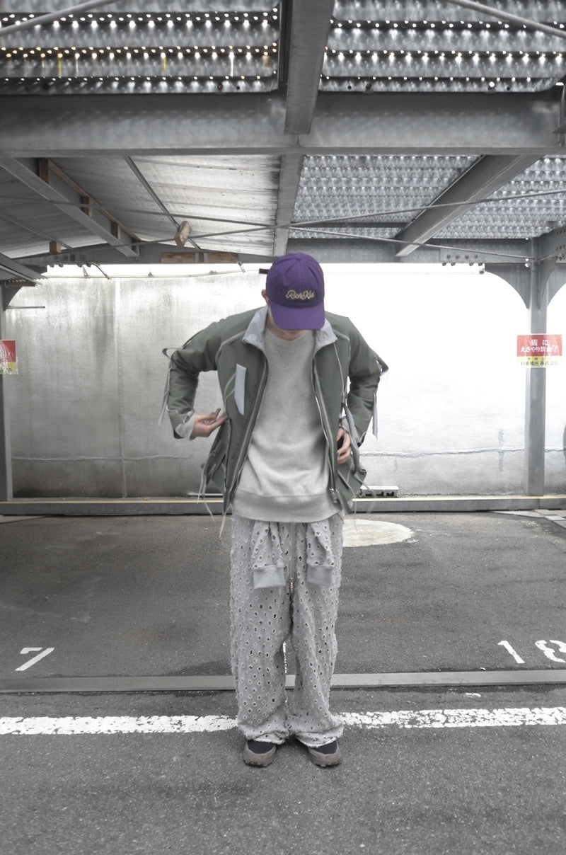 RANDY ランディー COVER HOODIE JUMP SUIT (SS23-ROA01) Grey – Mukta