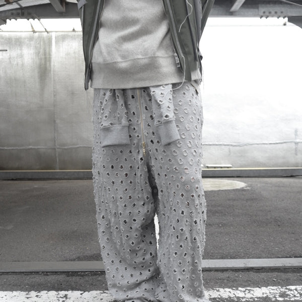 RANDY ランディー COVER HOODIE JUMP SUIT (SS23-ROA01) Grey – Mukta
