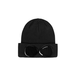 COTTON GOGGLE BEANIE (14CMAC016A-000727A) Black