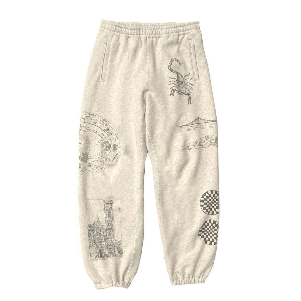 ensou. エンソウ MULTI-PRINT SWEATPANTS (MULTI-PRINT