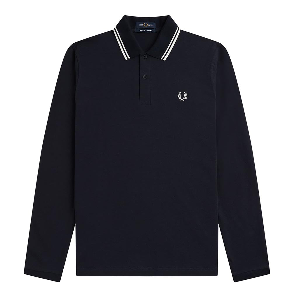 フレッドペリー The Fred Perry Shirt - M1212 M3636 - White / Black / Black | The Fred Perry Shirt | Men's