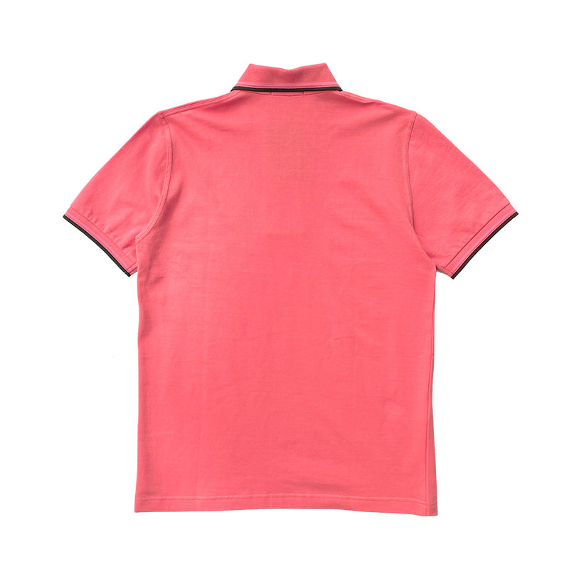 M12_TWIN TIPPED FRED PERRY SHIRT (M12) Pink/Brpink/Blk