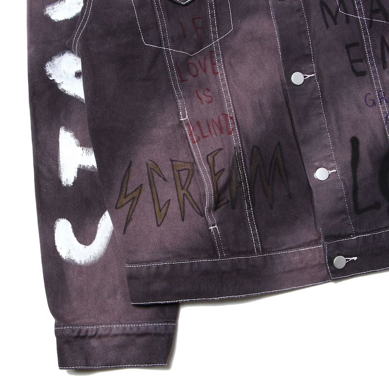 Hand Painted Custom Denim Jacket