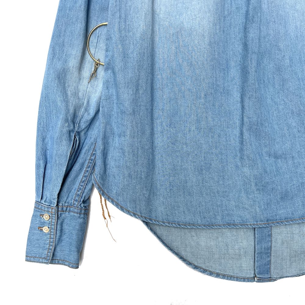 mister it. ミスターイット WEDNESDAY / DENIM SHIRT (CHEMISE