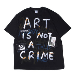 Hand Painted T-sh (BLK)