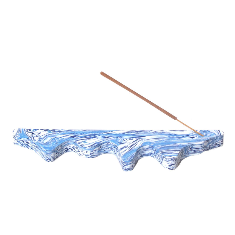 INCENSE SCULPTURE (SA-INS003-BLW) Blue Wave