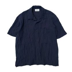 KOZABURO コウザブロウ EMBOSSING COLLAR SS SHIRTS (S-401-23SS-B