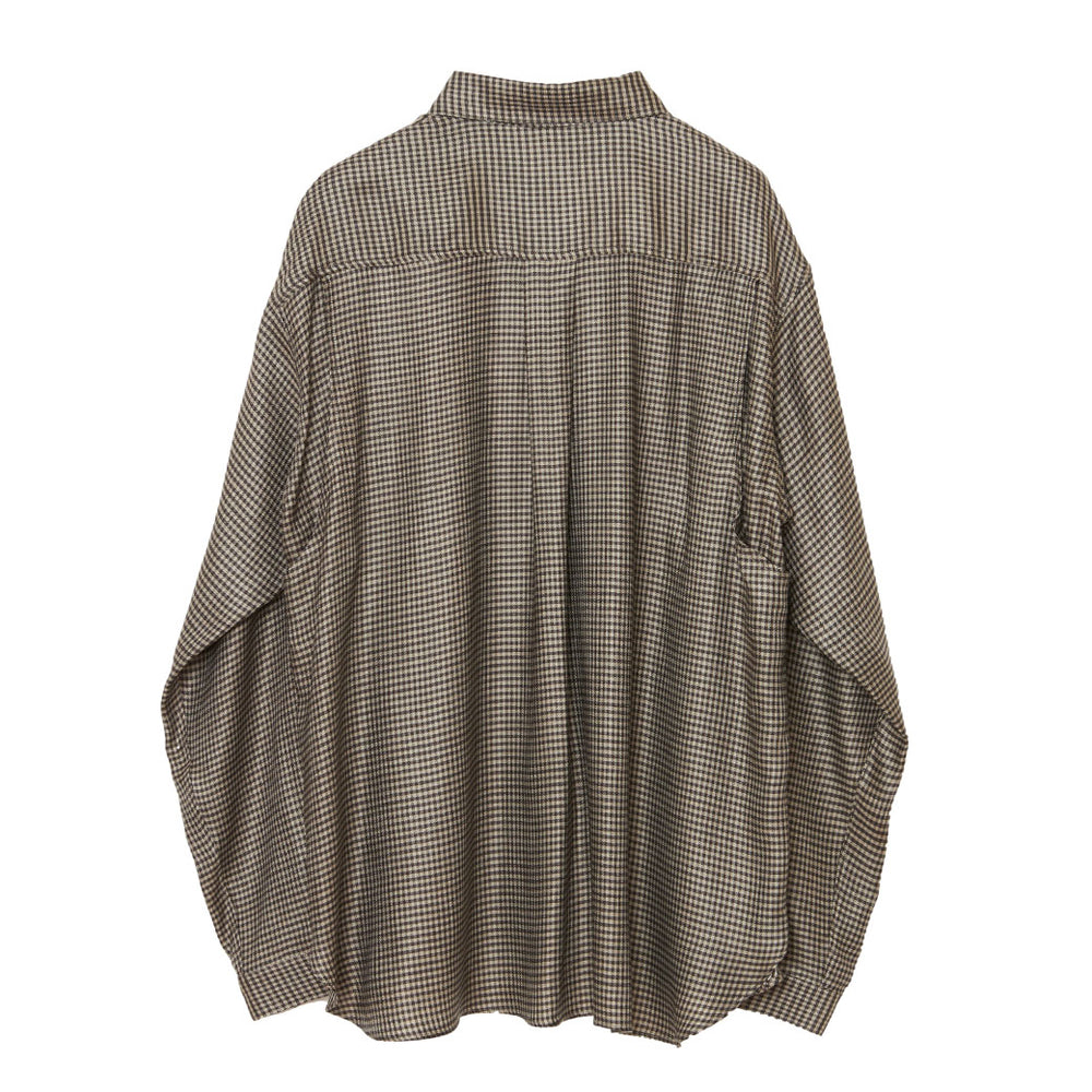 MATSUFUJI マツフジ CUPRA CHECK UTILITY SHIRT (M231-0302