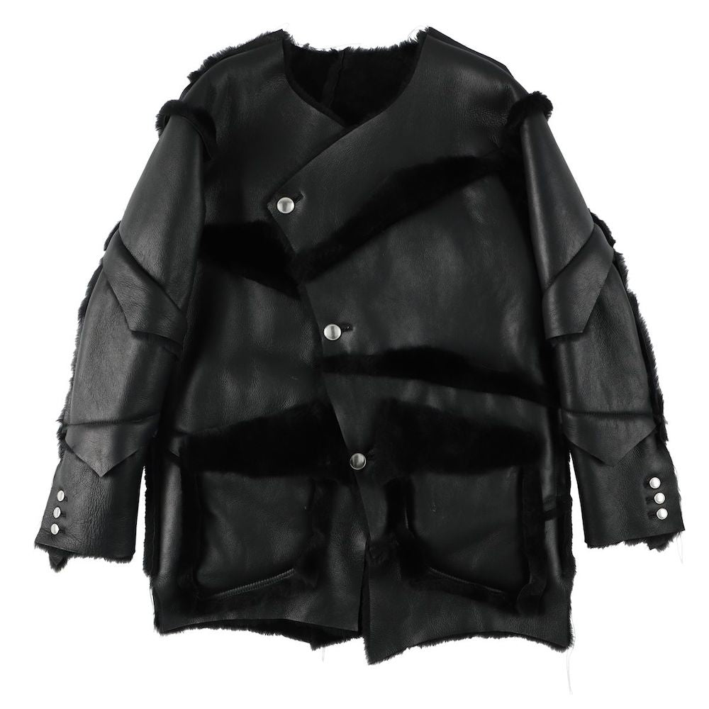 sulvam 22AW REAL MOUTON JACKET SQ