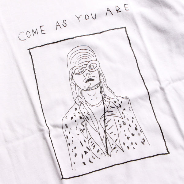 Kurt Cobain Printed T-shirt (WHT)